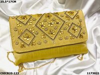 Handcrafted Stylish Designer Ethnic Evening Clutch Bag