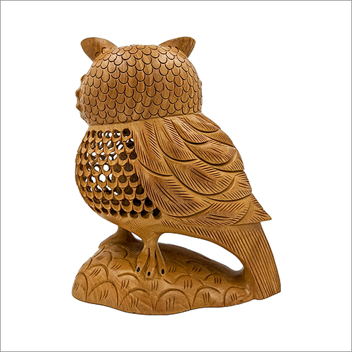 Handicraft Wooden Owl