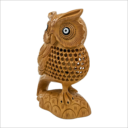 Handicraft Wooden Owl