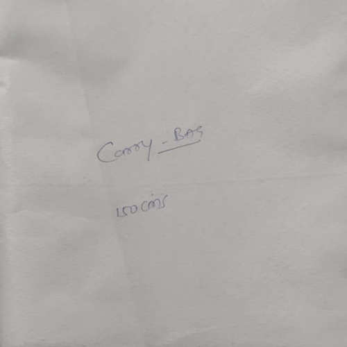 150 CMS Carry Bag Cloth