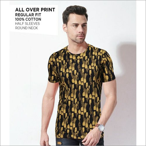 12 Colors Mens Printed T Shirt