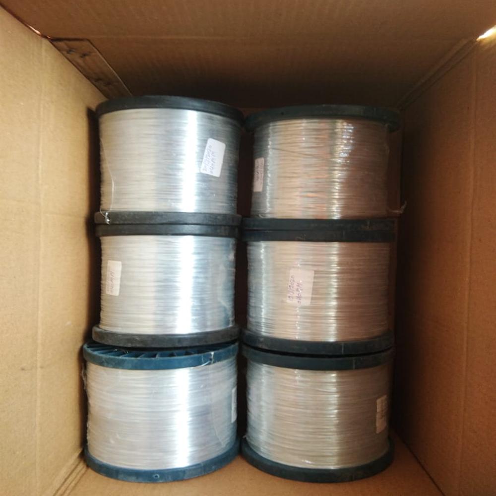 Cable Armour Galvanized Wire - Steel 60m Roll 0.20 - 1.60mm Diameter Silver Polished Finish | Ideal for Cable Making Usage