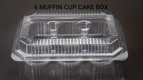 6 Cup Hinged Box Application: Bakery