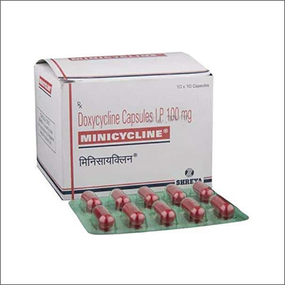 100mg Doxycycline Capsules IP