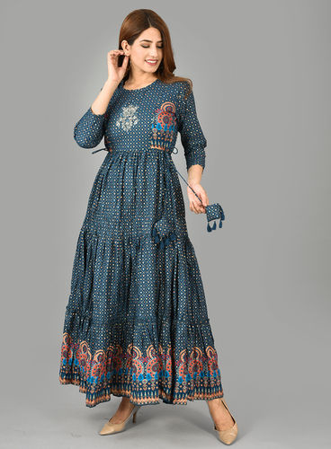 Rayon Printed Kurtis