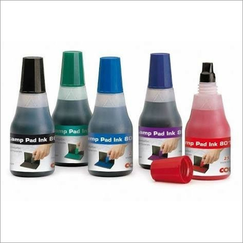 Colop Stamp Ink - Box Packaging 100ml | Colors: Red, Blue, Black, Green, Ideal for Reliable Stamp Use