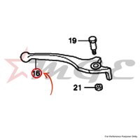 Lever, R. Steering Handle For Honda CBF125 - Reference Part Number - #53175-KCC-840, #53175-KSP-900