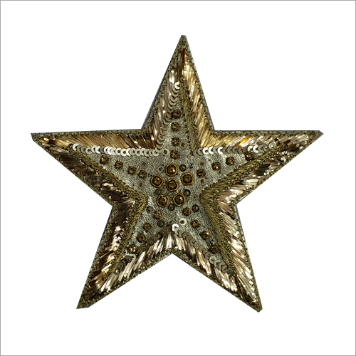 Star Shape Embroidery Badges