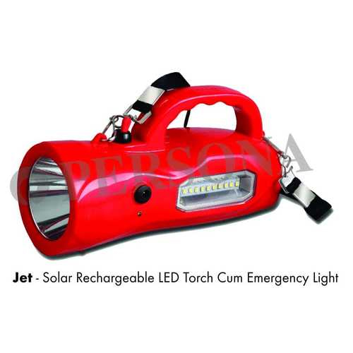 Jet - Solar Rechargeable Led Torch