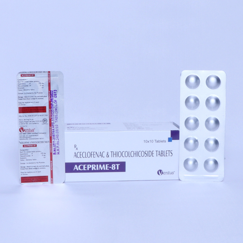 ACECLOFENAC 100MG+THIOCOLCHICOSIDE 8MG
