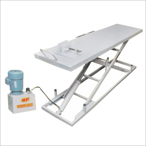 Hydraulic Scissor Bike Ramp With Power Pack