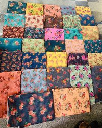 Georgette printed sequence fabrics