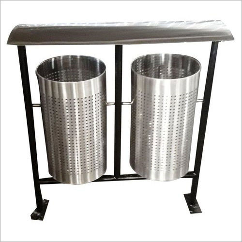 Stainless Steel Hut Dustbin