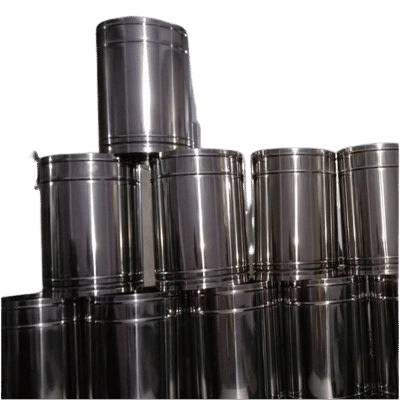 Stainless Steel Open Plain Dustbin