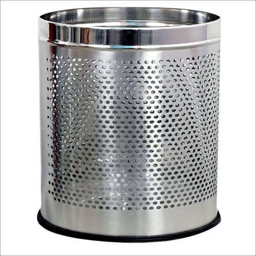 Stainless Steel Perforated Dustbin