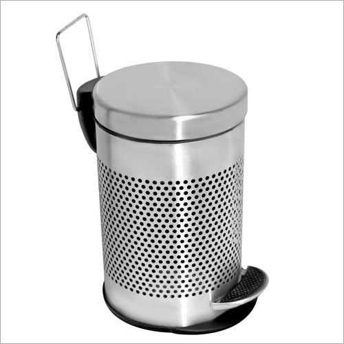 Stainless Steel Perforated Pedal Dustbin