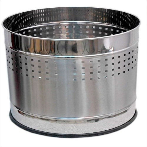 Stainless Steel Round Planter