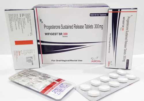 Progesterone Sustained Release Tablets 300 mg