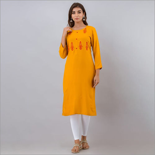 Spring Ladies Rayon Kurti