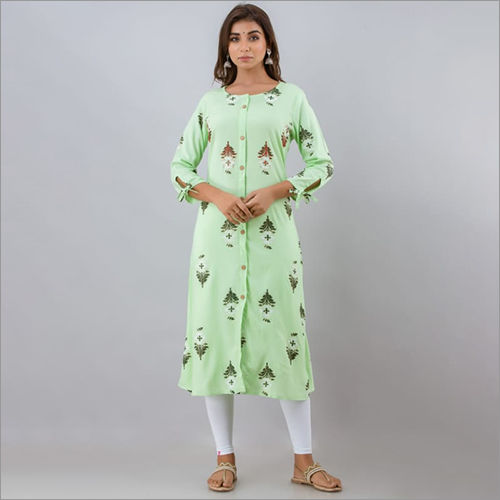 Washable Ladies Printed Kurti