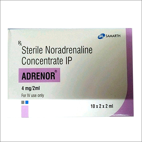 Noradrenaline Sterile Concentrate Injection