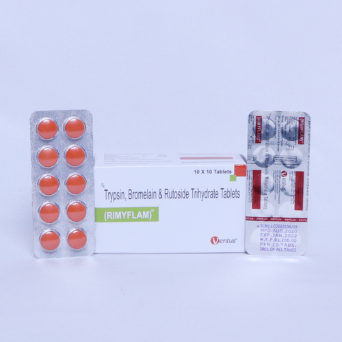 RUTOSIDE TRIHYDRATE 100MG+TRYPSIN 48MG+BROMELAIN90MG