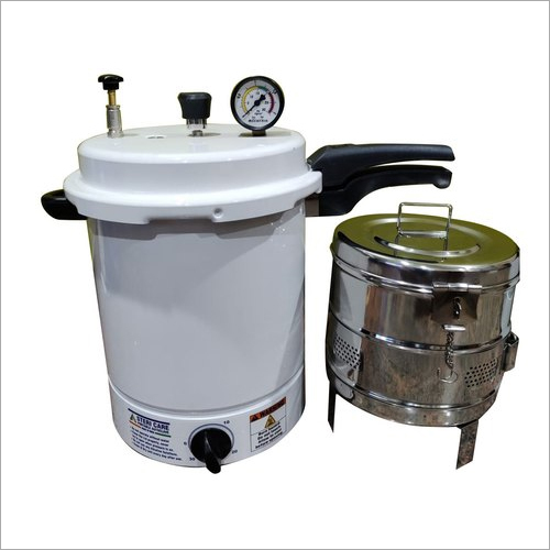 Stainless Steel Cooker Type Autoclave By MONISHA DENTAL AND MEDICAL EQUIPMENTS