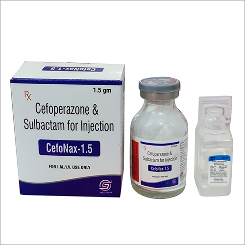 1.5 GM Cefoperazone And Sulbactam For Injection