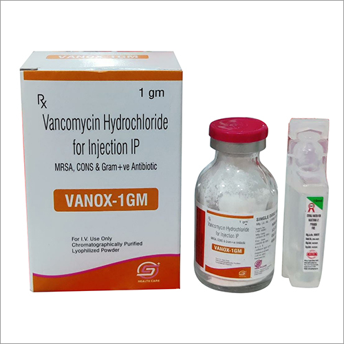 1 GM Vancomycin Hydrochloride For Injection IP