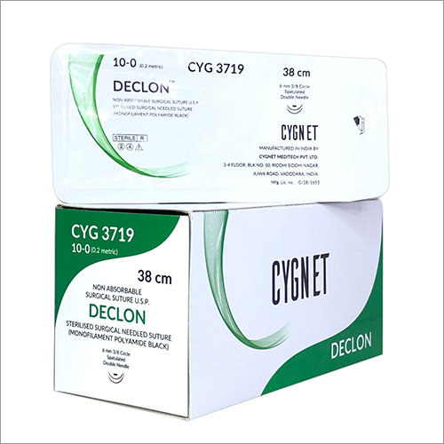 38 CM CYG 3719 Non Absorbable Surgical Suture USP