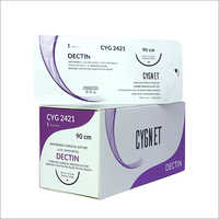 90 CM CYG 2421 Absorbable Surgical Suture USP (Synthetic)