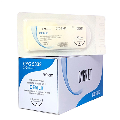 90 CM CYG 5332 Non Absorbable Surgical Suture USP