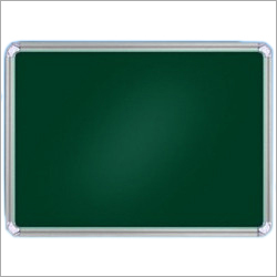 Polyester Green Magnetic Chalk Board - Rectangular, Green Color | Ideal for School Use, Enhances Classroom Interaction and Engagement