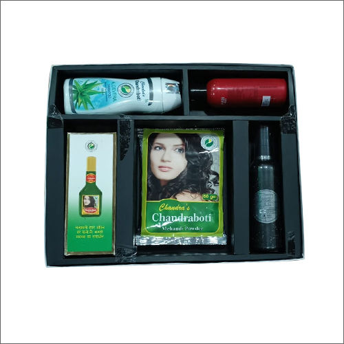 Black Hair Care Set Gift Packaging Box