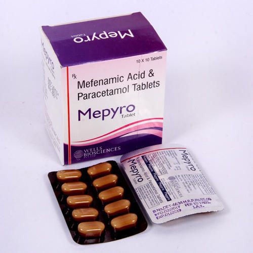 Mefenamic Acid and Paracetamol Tablets