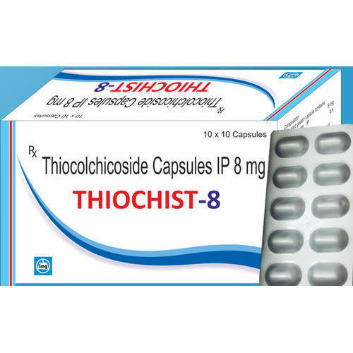 Thiocolchicoside Capsule Store In Cool & Dry Place