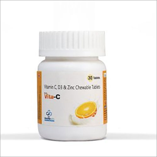 Vitamin C D3 And Zinc Chewable Tablets