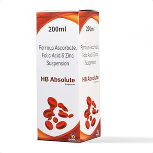 Ferrous Ascorbate. Folic Acid And Zinc Syrup