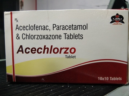 Aceclofenac Paracetamol And Chlorzoxazone Tablet