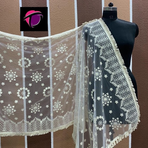 fancy net dupatta