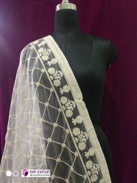 fancy net dupatta