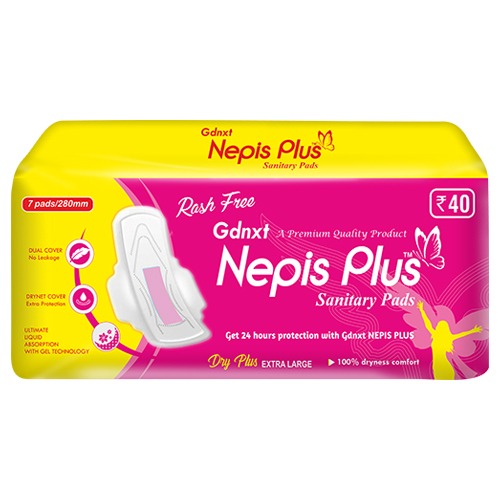 Nepis Plus Extra Large 7 Sanitary Pads