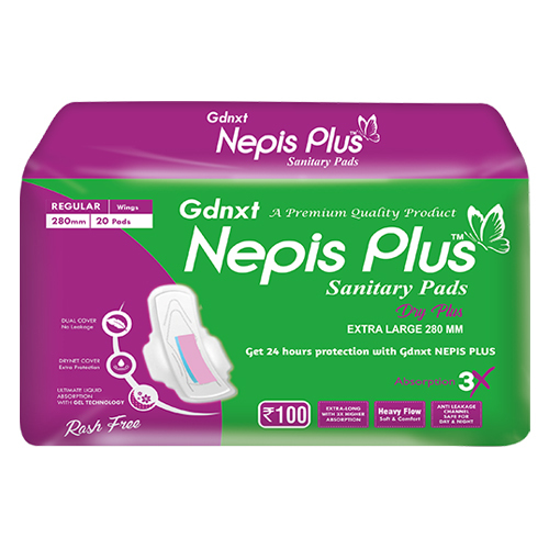 Nepis Plus Extra Large 20 Sanitary Pads