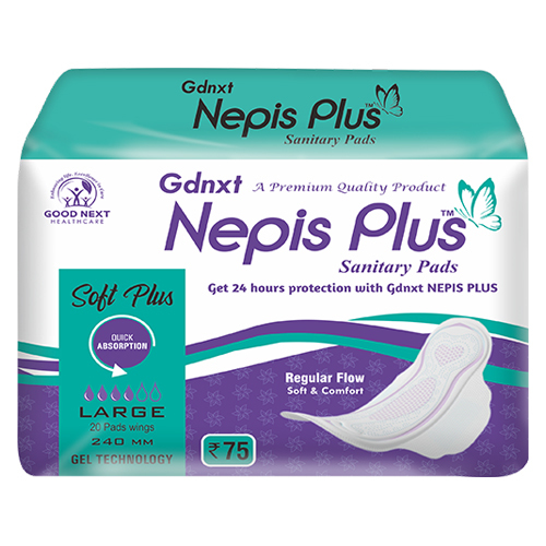 Nepis Plus 240 mm Large 20 Sanitary Pads