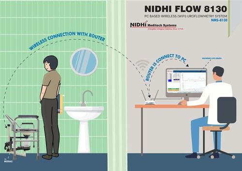 PC Based Uroflowmetry System - Nidhi Flow 8130