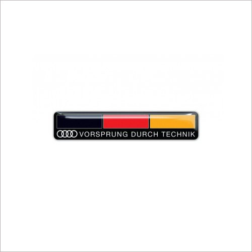 PU Coated Dome Label 