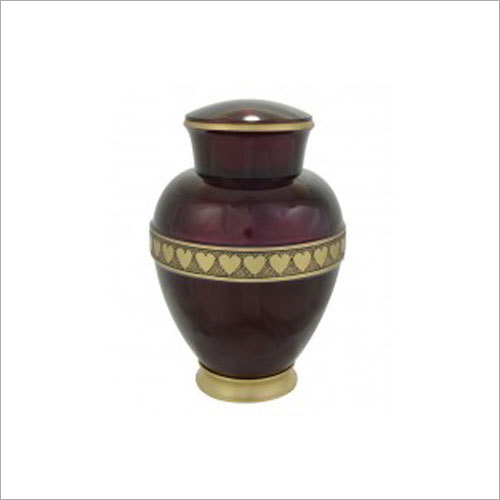 Brass Urn Purple Heart