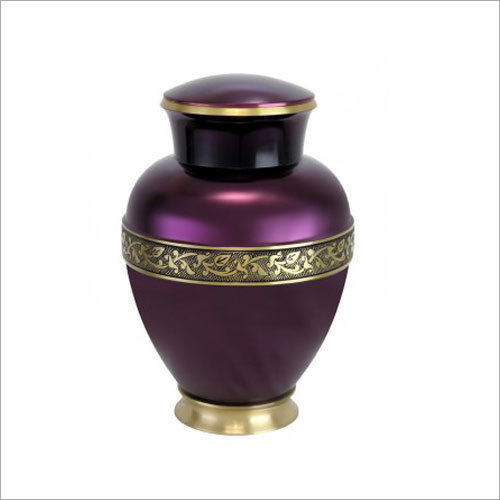 Brass Urn Cosmos Purple