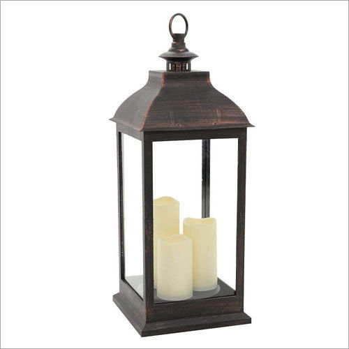 Copper Pillar Lantern