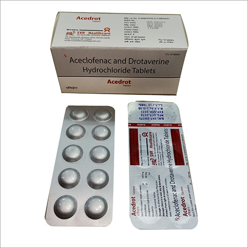 Aceclofenac and Drotaverine Hcl Tablet
